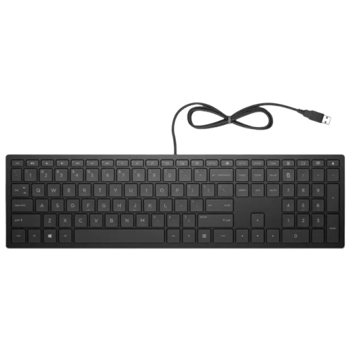 Клавиатура и Мышь HP Pavilion 400, Проводная, Черный