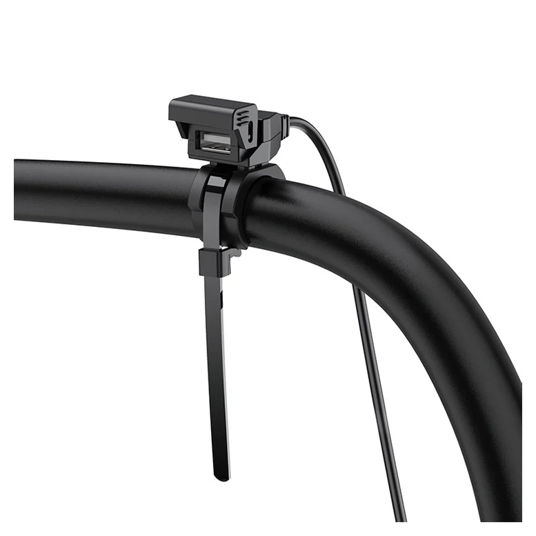 HOCO Z45 Single port motorcycle charger Black 3