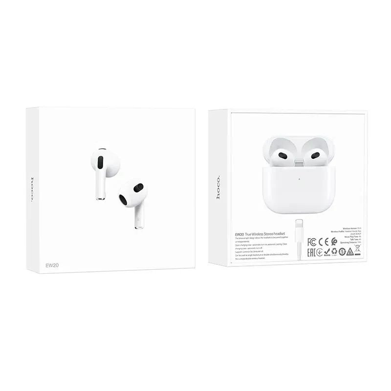 HOCO EW20 True wireless stereo headset White 4