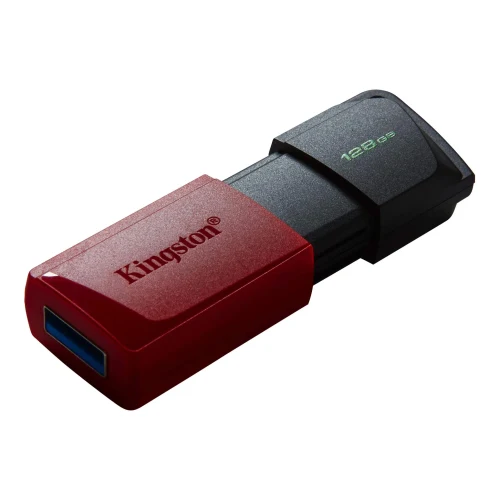 Флеш-накопитель USB Kingston DataTraveler Exodia M, 128Гб, Черный/Красный