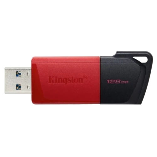 Флеш-накопитель USB Kingston DataTraveler Exodia M, 128Гб, Черный/Красный