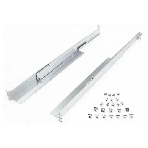 Монтажные рельсы PCM RAL-5090, Крепление в стойку, Silver