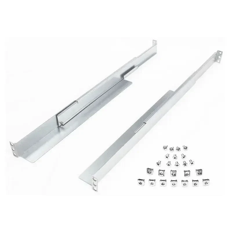 Монтажные рельсы PCM RAL-5090, Крепление в стойку, Silver 2