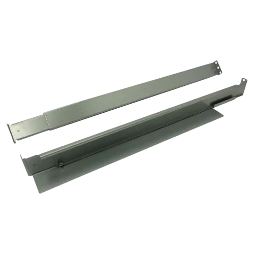 Монтажные рельсы PCM RAL-5090, Крепление в стойку, Silver