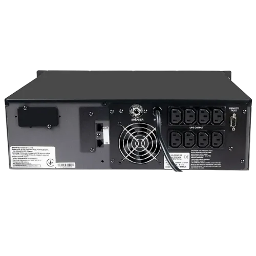 Источник бесперебойного питания PCM KIN-3000AP RM, Black