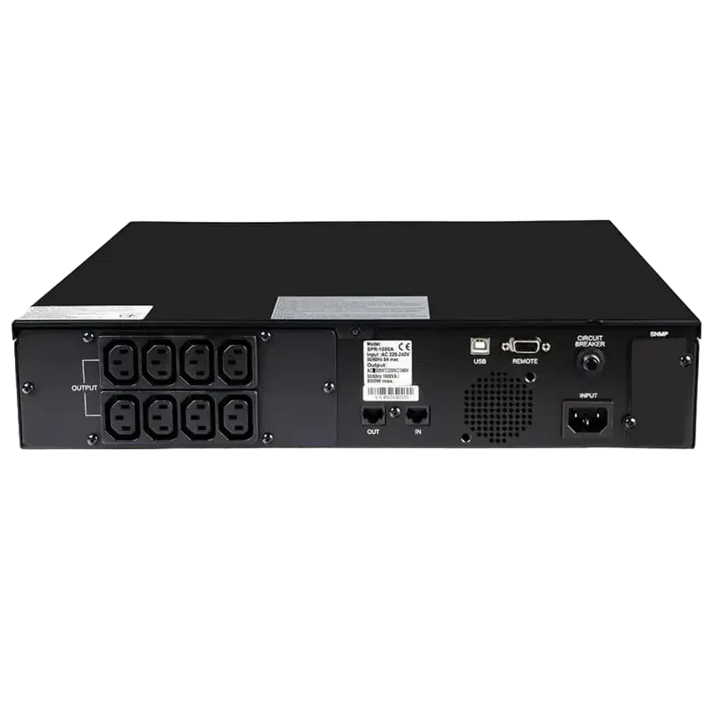 Источник бесперебойного питания PCM SPR-1000, Black 4