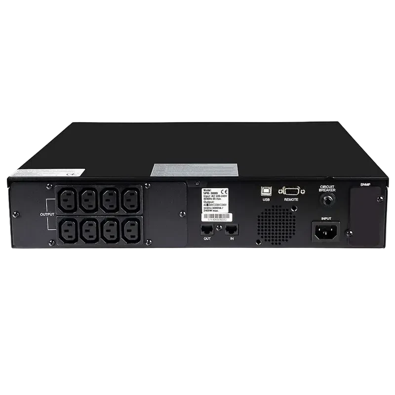 Источник бесперебойного питания PCM SPR-3000, Black 4