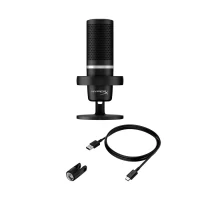 HyperX DuoCast Microphone for the streaming Black/Red, USB 5
