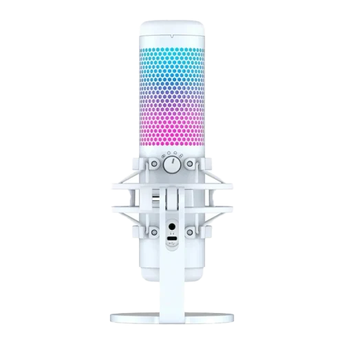 Микрофон для стриминга HyperX QuadCast S, RGB, White [519P0AA]