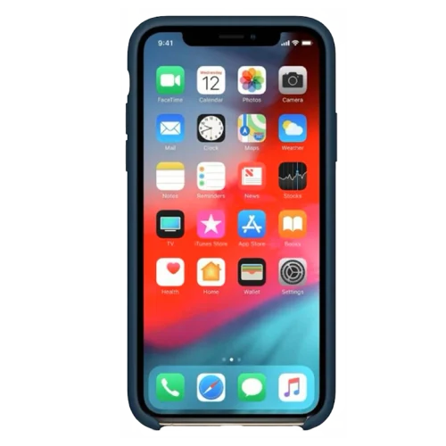 Silicon Case Premium for iPhone X/XS Pacific Green