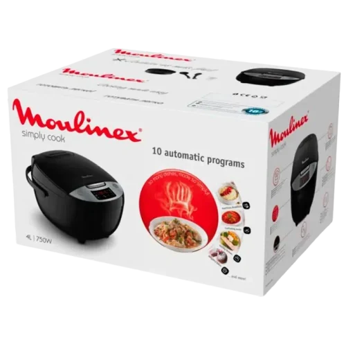 Мультиварка Moulinex MK611832, Чёрный