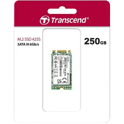 Unitate SSD Transcend 425S, 250GB, TS250GMTS425S