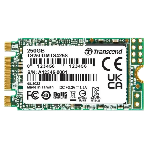 Unitate SSD Transcend 425S, 250GB, TS250GMTS425S