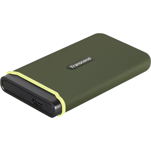 Внешний портативный SSD накопитель Transcend ESD380C, 1 ТБ, Зелёный