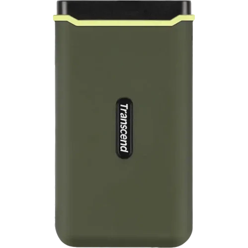 Внешний портативный SSD накопитель Transcend ESD380C, 2 ТБ, Зелёный