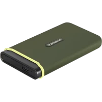 Внешний портативный SSD накопитель Transcend ESD380C, 2 ТБ, Зелёный 3