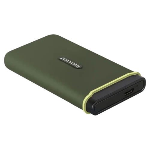 Внешний портативный SSD накопитель Transcend ESD380C, 2 ТБ, Зелёный