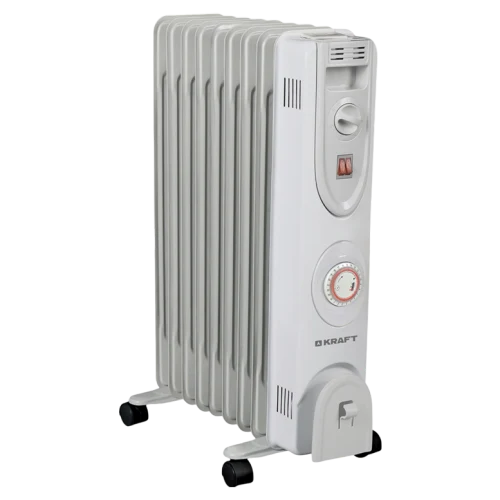 Масляный обогреватель Kraft KF-ORC459TSW, White