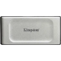 Внешний портативный SSD накопитель Kingston XS2000, 1 ТБ, Серебристый 2