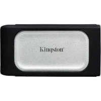 Внешний портативный SSD накопитель Kingston XS2000, 1 ТБ, Серебристый 3