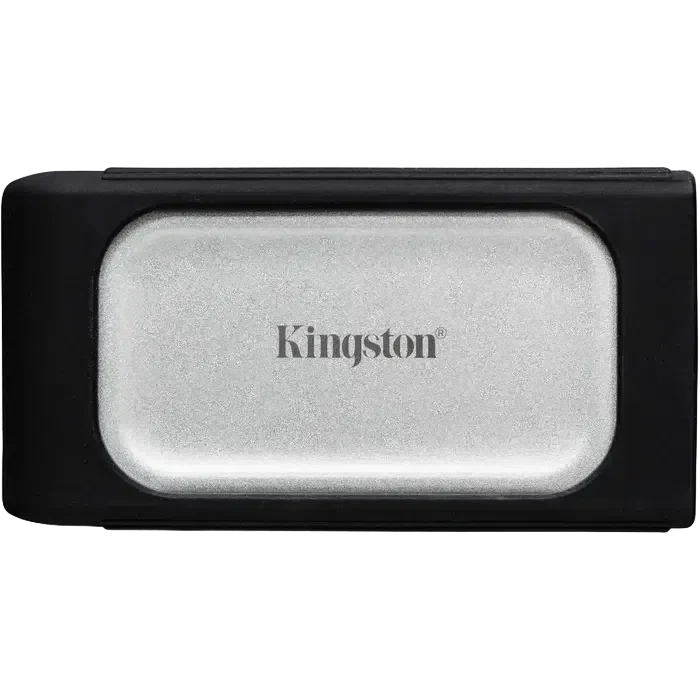 Внешний портативный SSD накопитель Kingston XS2000, 1 ТБ, Серебристый 3