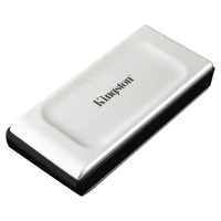 Внешний портативный SSD накопитель Kingston XS2000, 1 ТБ, Серебристый
