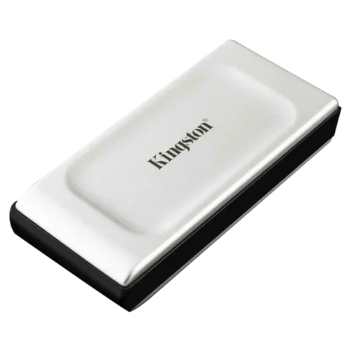 Внешний портативный SSD накопитель Kingston XS2000, 1 ТБ, Серебристый