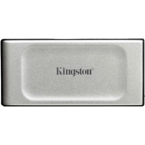 Внешний портативный SSD накопитель Kingston XS2000, 4 ТБ, Серебристый