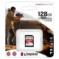 Карта памяти Kingston Canvas React Plus, 128ГБ, Black 2