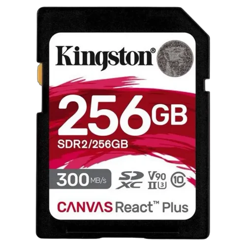 Card de memorie Kingston Canvas React Plus, 256GB, Black