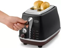 Toaster DeLonghi CTOV2103.BK Icona Vintage, Black 4