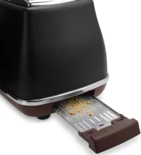 Toaster DeLonghi CTOV2103.BK Icona Vintage, Black 5