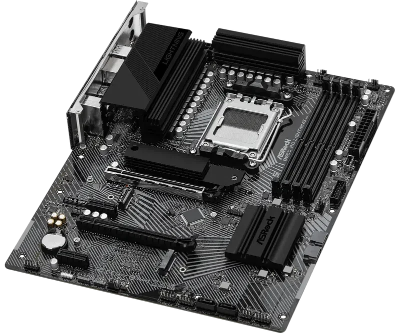 Материнская плата ASRock B650 PG LIGHTNING, Black 4