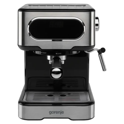 Электрокофеварка Gorenje ESCM15DBK, Серебристый