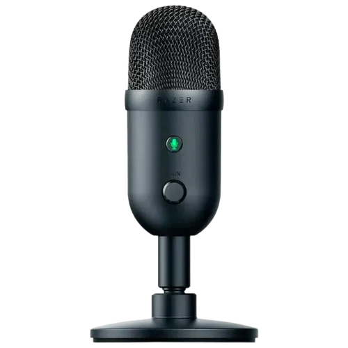 Игровой Микрофон RAZER Seiren V2 X, Проводной аналоговый, Чёрный