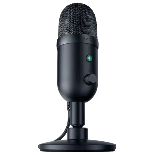 Игровой Микрофон RAZER Seiren V2 X, Проводной аналоговый, Чёрный