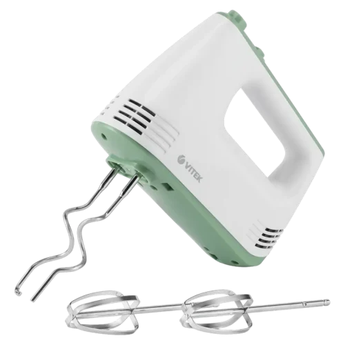 Миксер Vitek VT-1405, Белый/Зеленый