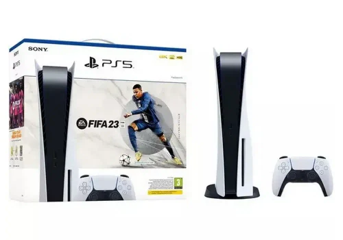 Игровая консоль SONY PlayStation 5, Белый, "Fifa 23"