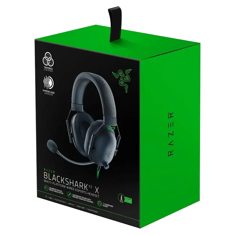 Căști Razer BlackShark V2 X, Cu fir, Negru 8