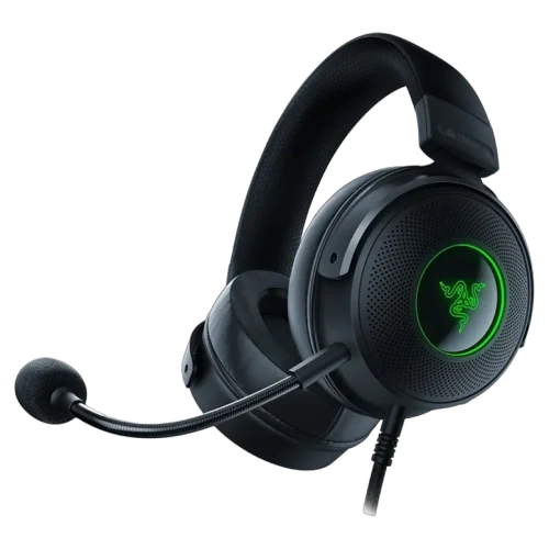 Căști Razer Kraken V3, Cu fir, Negru