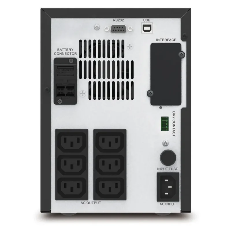 Источник бесперебойного питания APC SMV1000CAI, Black 3