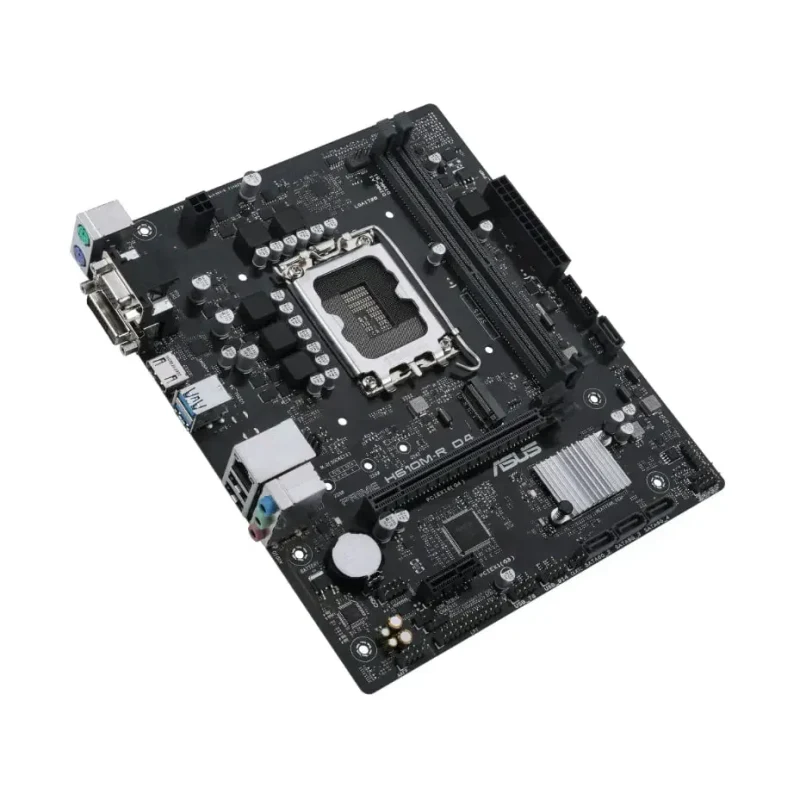 Placă de bază ASUS PRIME H610M-R D4-SI, Black 6