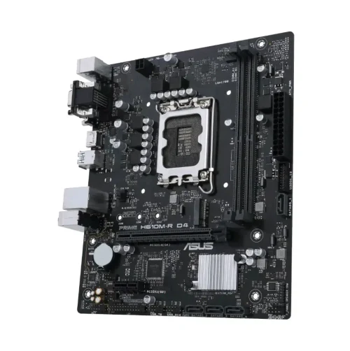 Материнская плата ASUS PRIME H610M-R D4-SI, Black