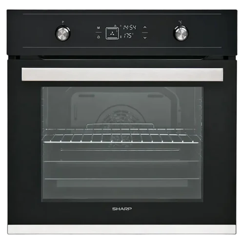 Электрический духовой шкаф Sharp K60V19BQMEU, Black