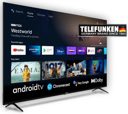 Televizor Telefunken 65" 65QUA9340 Black