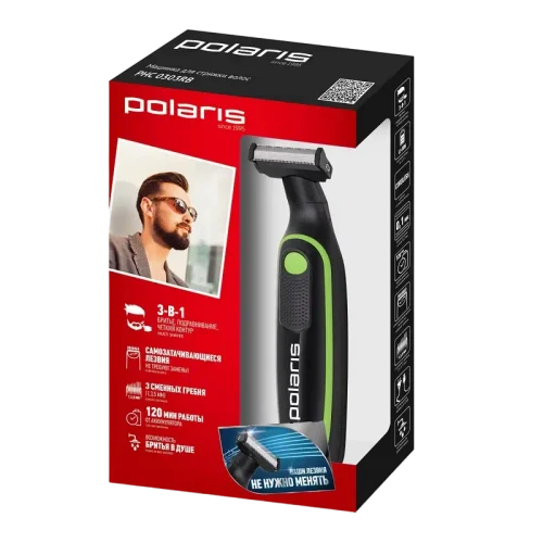 Мужской Триммер Polaris PHC 0303RB, Black