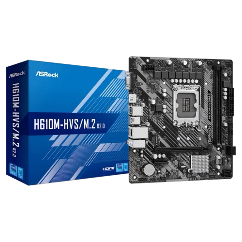 Placă de bază ASRock H610M-HVS/M.2 R2.0, Black