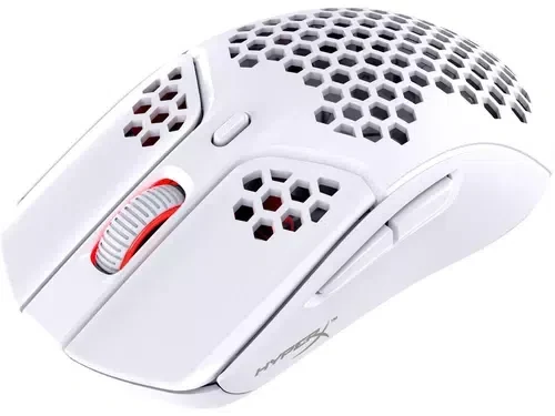 HYPERX Pulsefire Haste Wireless Gaming Mouse, White Wireless/Wired 2