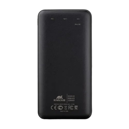 Портативное зарядное устройство Rivacase VA2120, 20000 мАч