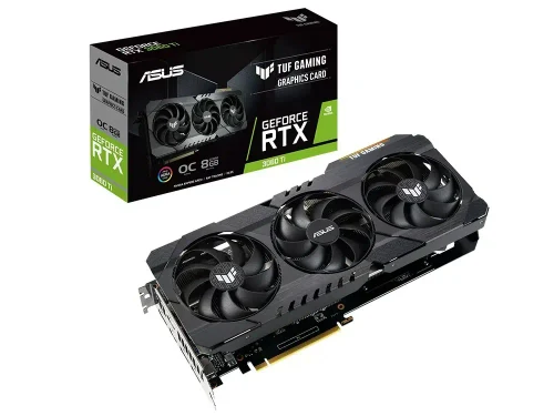 Видеокарта ASUS TUF-RTX3060TI-O8GD6XGAMING, 8GB GDDR6 256бит